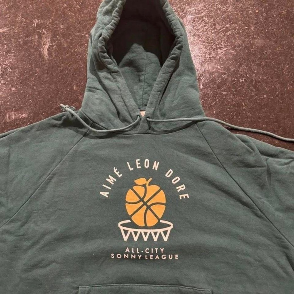 Aime Leon Dore x New Balance Sonny League Hooded Sweatshirt Green